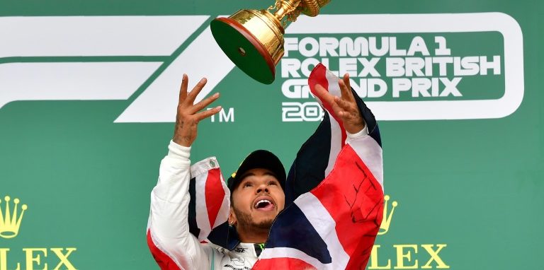 Lewis Hamilton sella récord de victorias en Silverstone