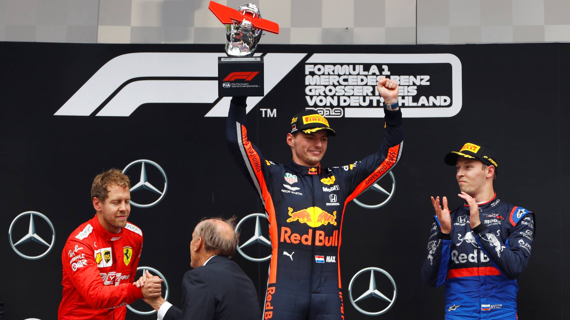 Max Verstappen reina en el caos del GP de Hockenheim