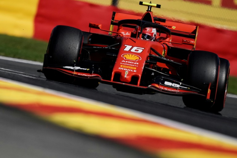 Los Ferrari, los más rápidos en los primeros ensayos libres en Bélgica
