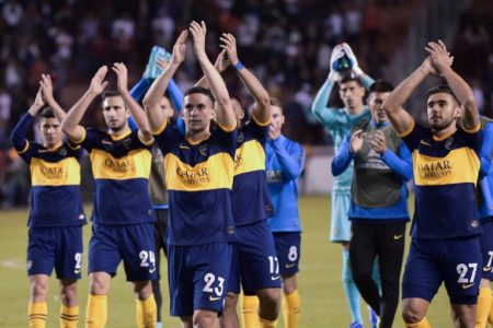 Boca Juniors recibe mañana a LDU de Quito en La Bombonera. Foto AFP