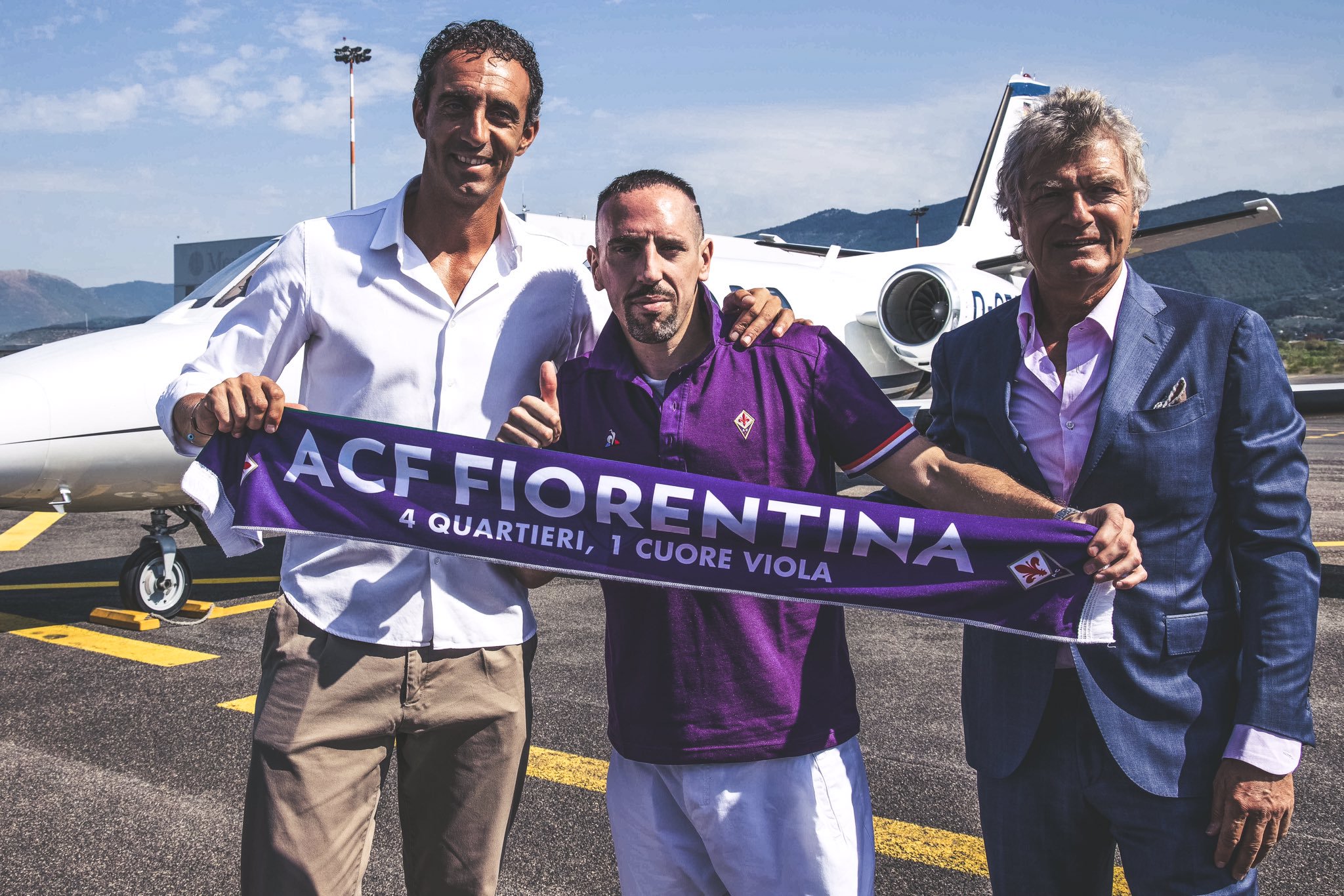 Oficial: ACF Fiorentina anuncia el fichaje de Frank Ribery