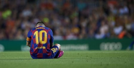 FC Barcelona espera que Lionel Messi pueda llegar a tope al Clásico español. Foto Getty