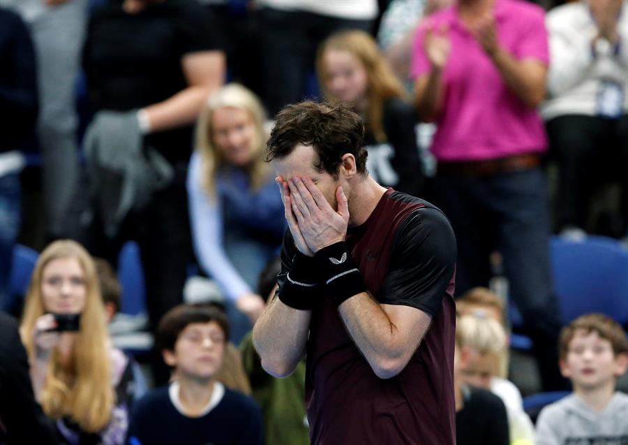 Murray gana entre lágrimas Amberes, su primer título desde 2017