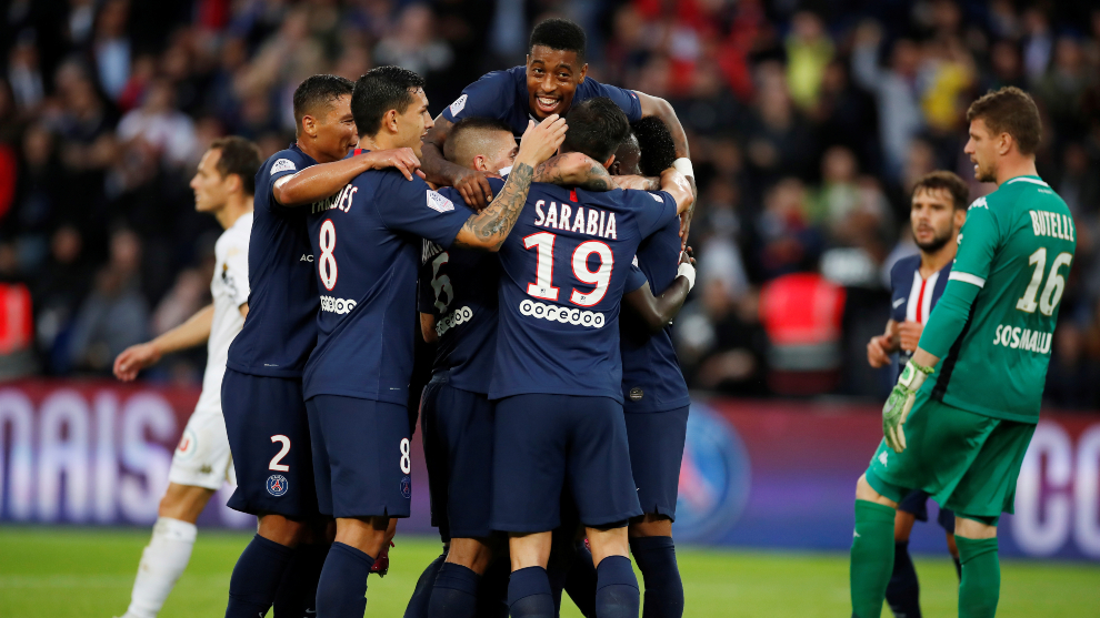 PSG golea al Angers con una nueva joyita de Neymar