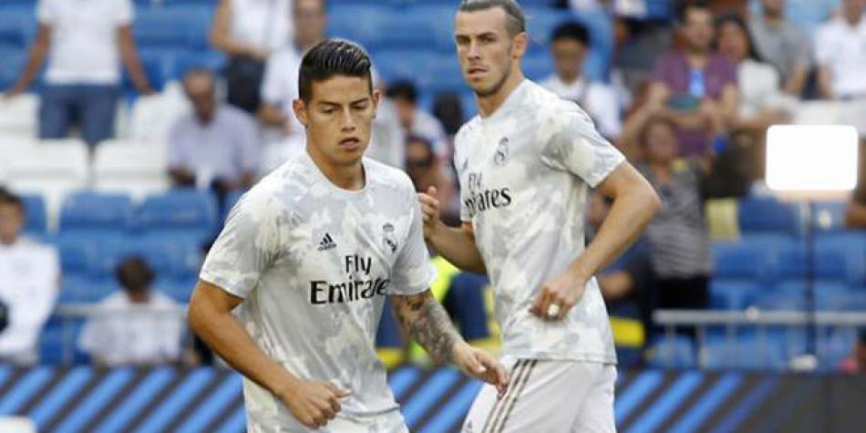 Madrid: Bale y James no están lesionados y tampoco disponibles