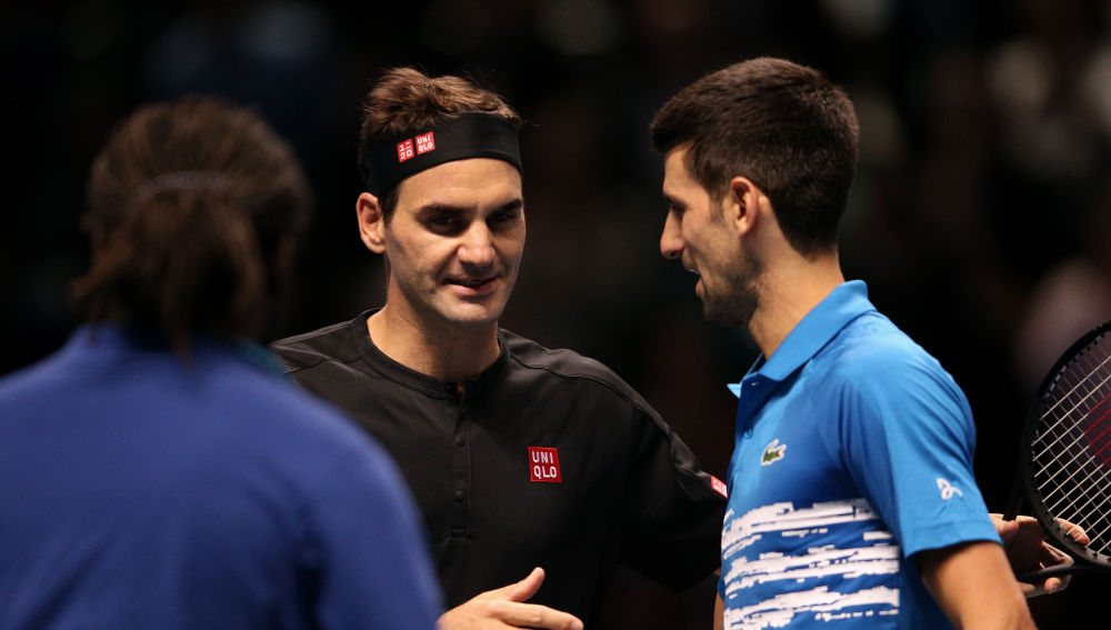 Federer liquida a Djokovic, y Nadal acabará como número uno