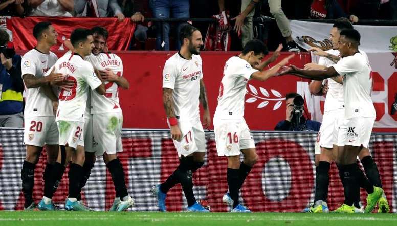 Sevilla y Atlético empataron 1-1 en el Sánchez-Pizjuán
