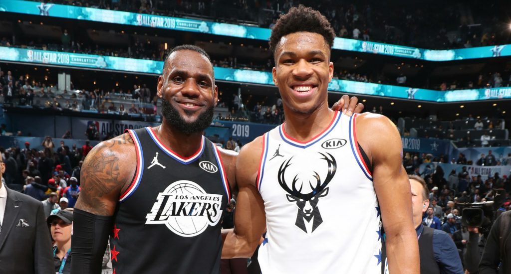 NBA: All Star con LeBron y Antetokounmpo de capitanes