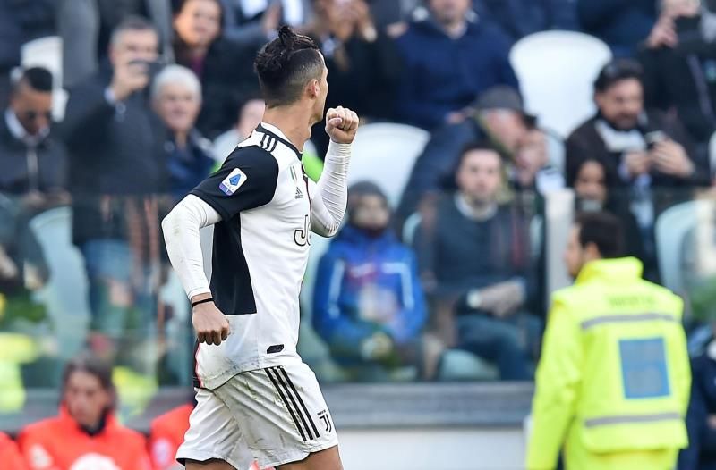 Cristiano guía a Juventus; Lazio goleó y Atalanta tropieza