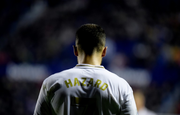 Eden Hazard en su primera temporada con el Madrid: en blanco