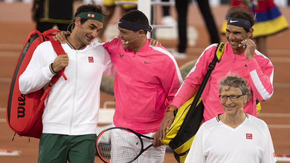 Federer y Nadal reúnen casi 52 mil espectadores, récord mundial en tenis