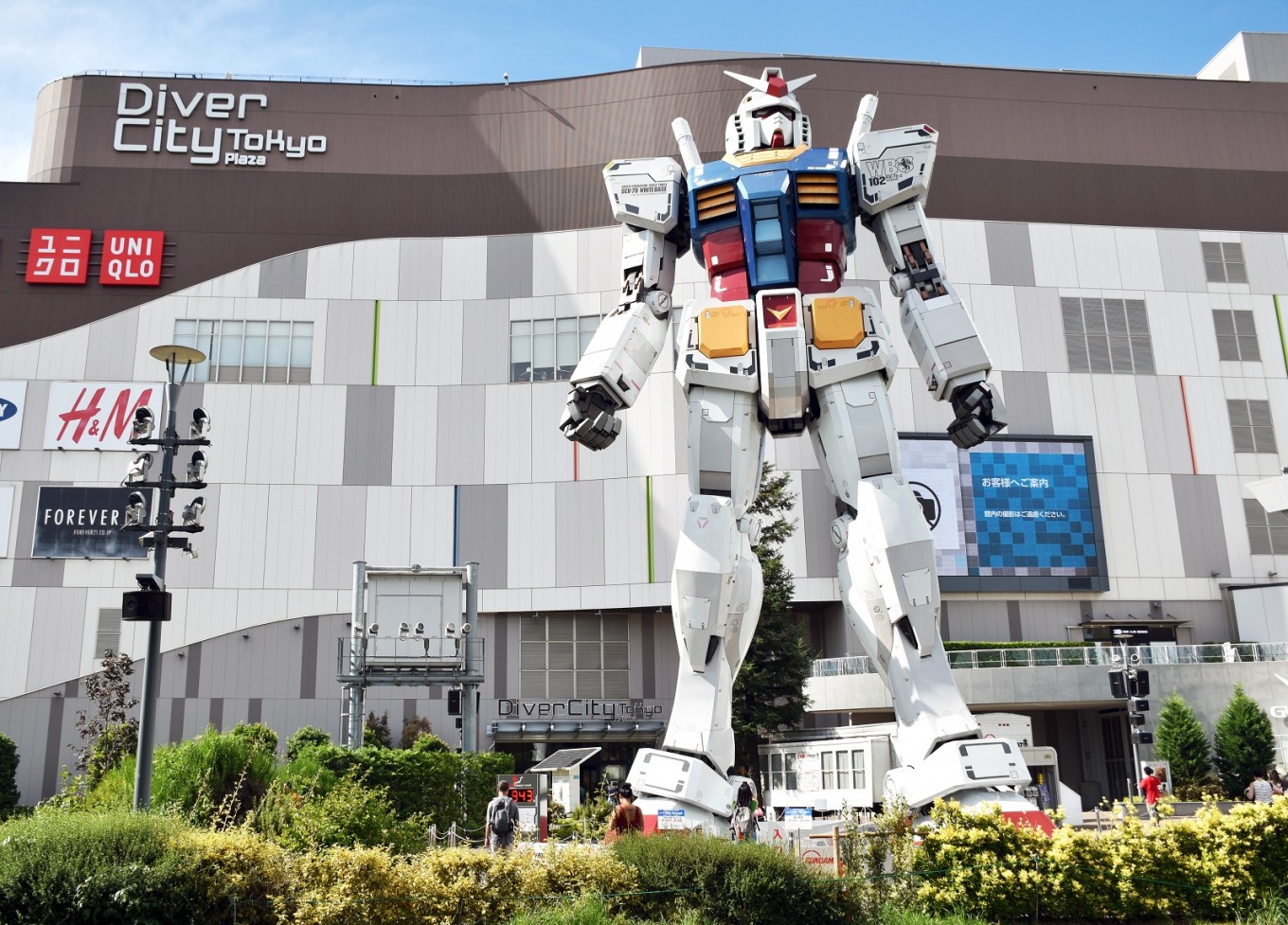 Gundam, el robot gigante que paseará por las calles en Tokio 20202