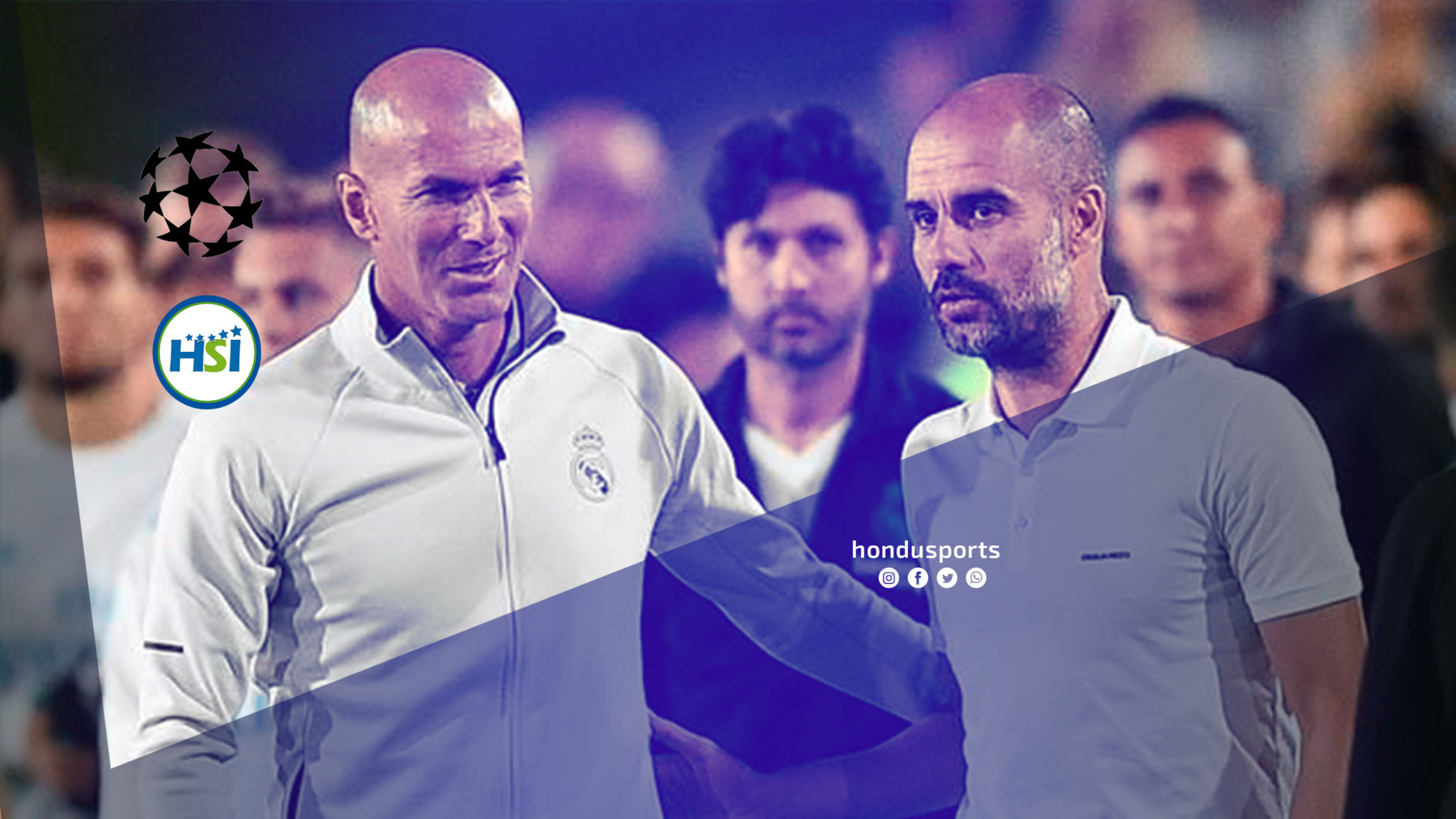 Zidane y Pep de reparten elogios el uno al otro antes de enfrentarse