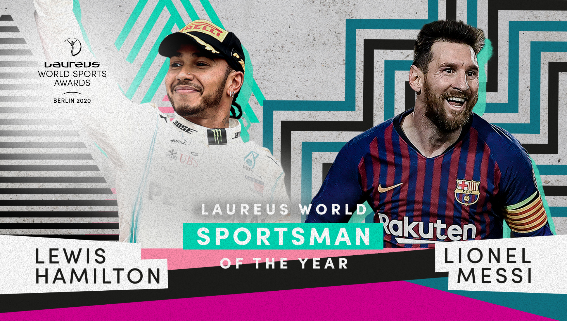 Laureus 2020: Messi, primer futbolista en ganarlo, junto a Hamilton