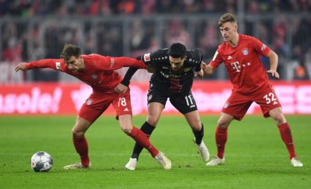 Kimmich y Goretzka durante un juego del Bayern Múnich/ Agencias