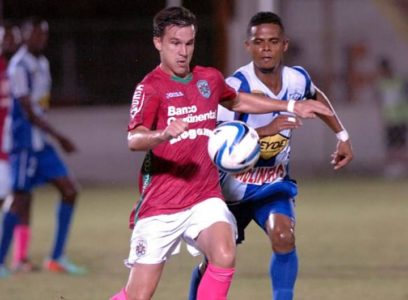 Samuel debutó en Liga Nacional con el Victoria de La Ceiba, equipo con el jugó desde las Ligas Menores. Foto SC