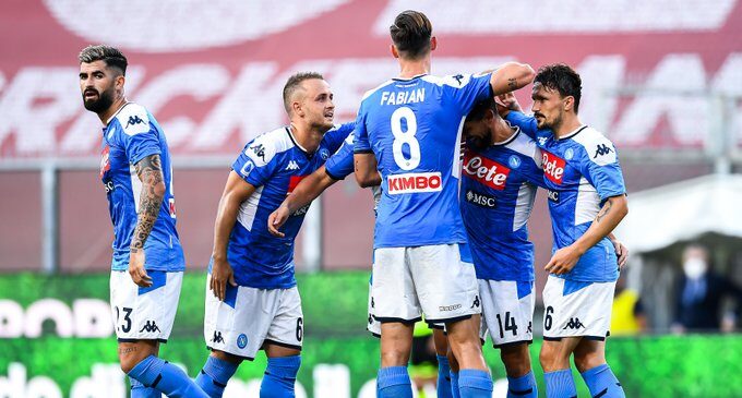 Importante victoria del Napoli para ser 5to en Serie A. Foto Agencias