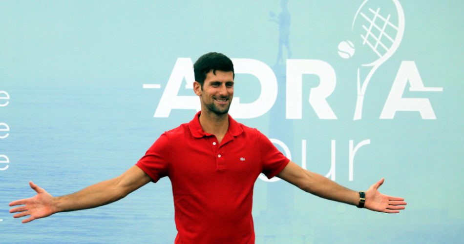 Novak-Djokovic-Adria-Tour. Foto Agencias