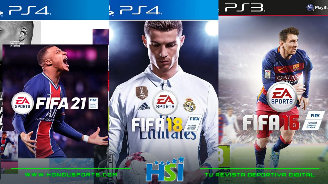 Portadas FIFA; Mbappé, Cristiano y Messi - HonduSports Ilustrada
