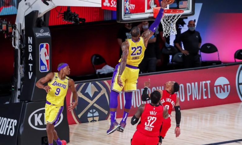 Los Lakers quedan a un triunfo de la final de la Conferencia Oeste
