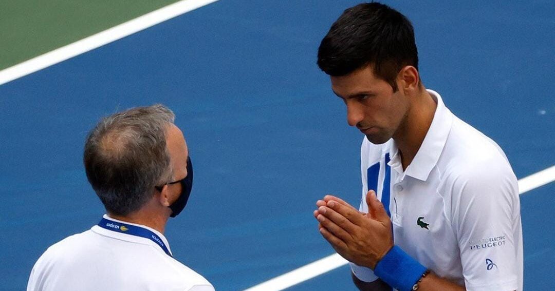 Novak pide disculpas tras el incidente