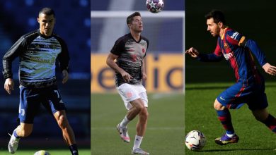 Robert Lewandowski, Leo Messi y Cristiano, finalistas de The Best