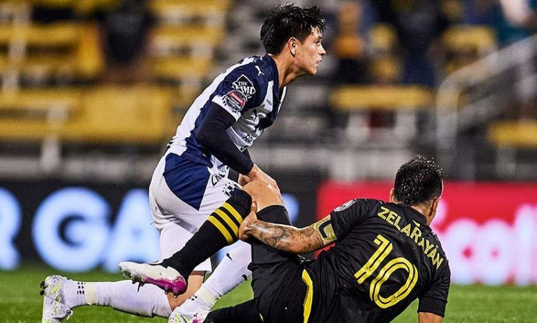 Monterrey rescata sobre la hora empate como visitante en Columbus