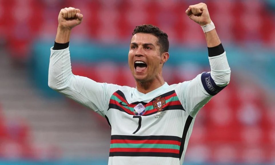 Cristiano Ronaldo anota histórico doblete para Portugal ante Hungría