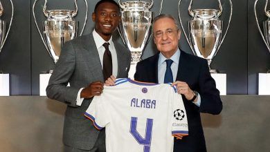 David Alaba presentado por el Real Madrid y utilizará el número '4'