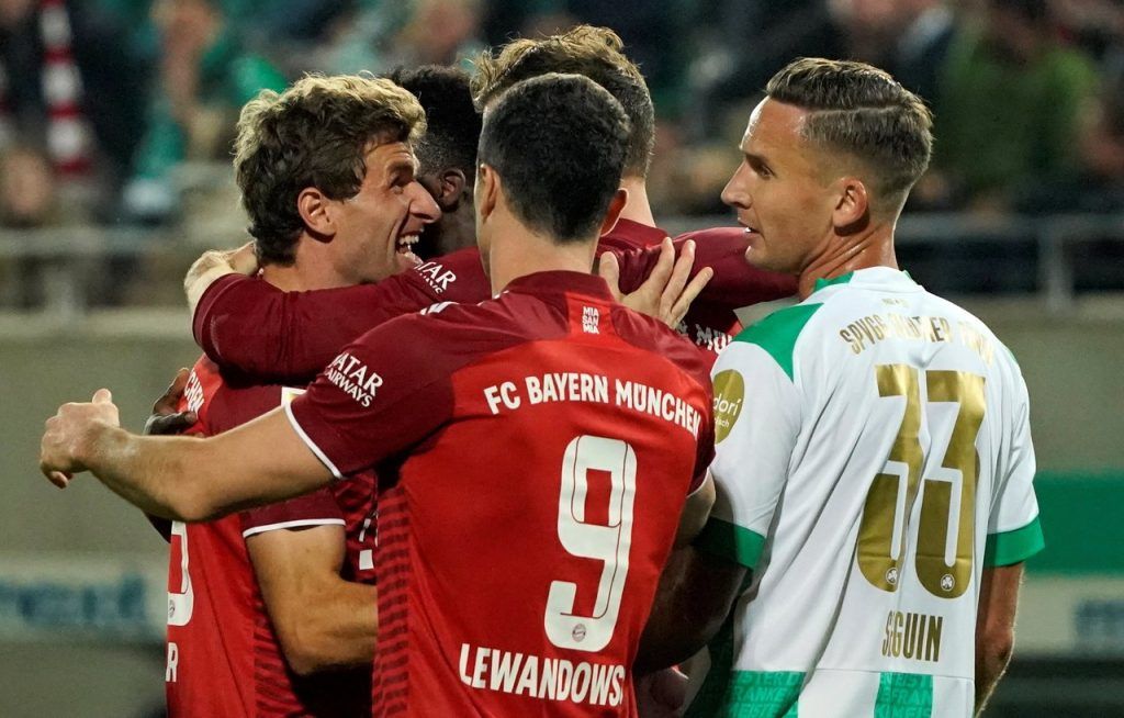 El Bayern se impone al Fürth y suma su octava victoria consecutiva
