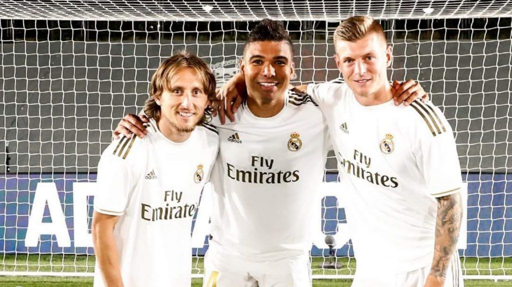 Ancelotti sobre Modric, Casemiro y Kroos: "Forman la mejor media del mundo"
