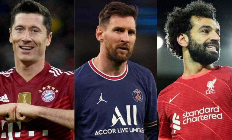The Best: Lewandowski, Salah y Messi, finalistas al premio FIFA