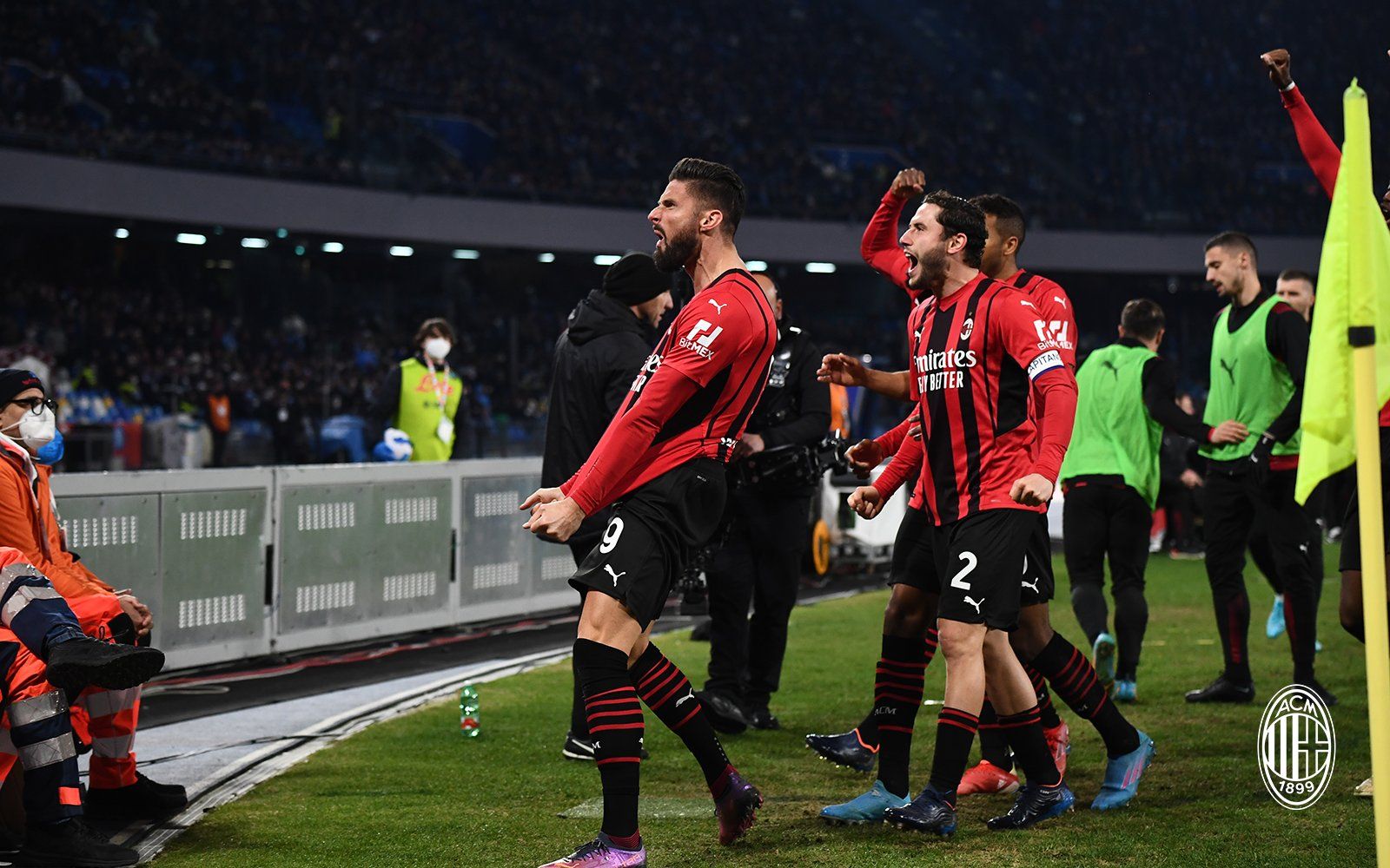Serie A: Milan cerró líder tras vencer al Napoli 