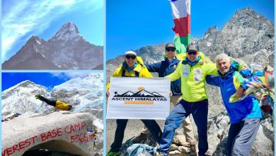 Quintero y Honduras ya presentes en el Campamento Base del Everest
