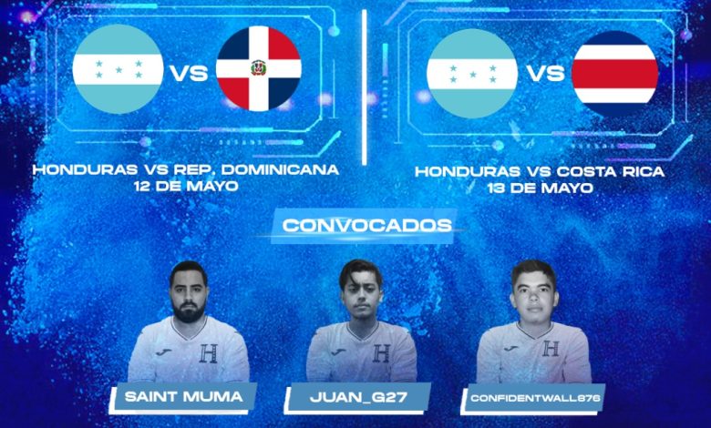 Honduras jugará el eNations League en busca del Mundial de Dinamarca