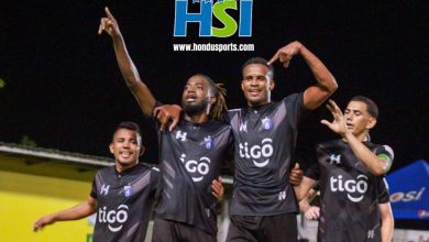 Honduras de El Progreso golea a la Real Sociedad en festín de Geovanny Martínez. Foto Desired Majano