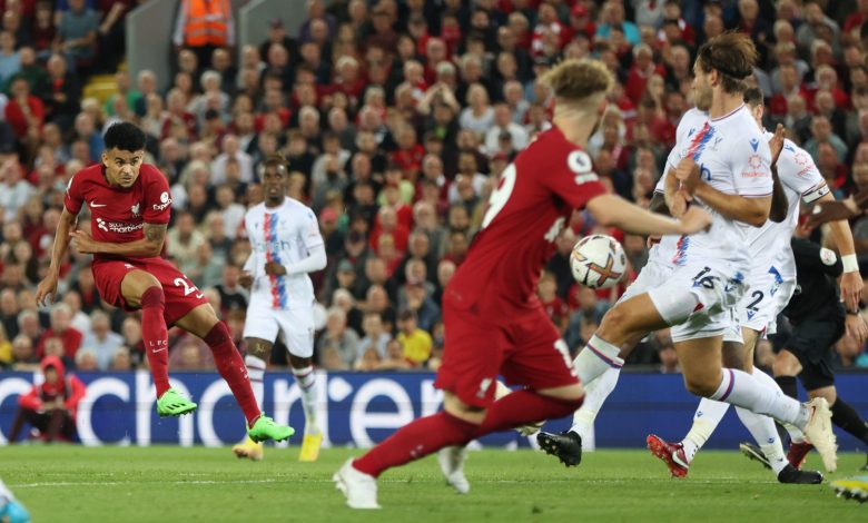 Luis Díaz rescata empate para Liverpool ante Crystal Palace