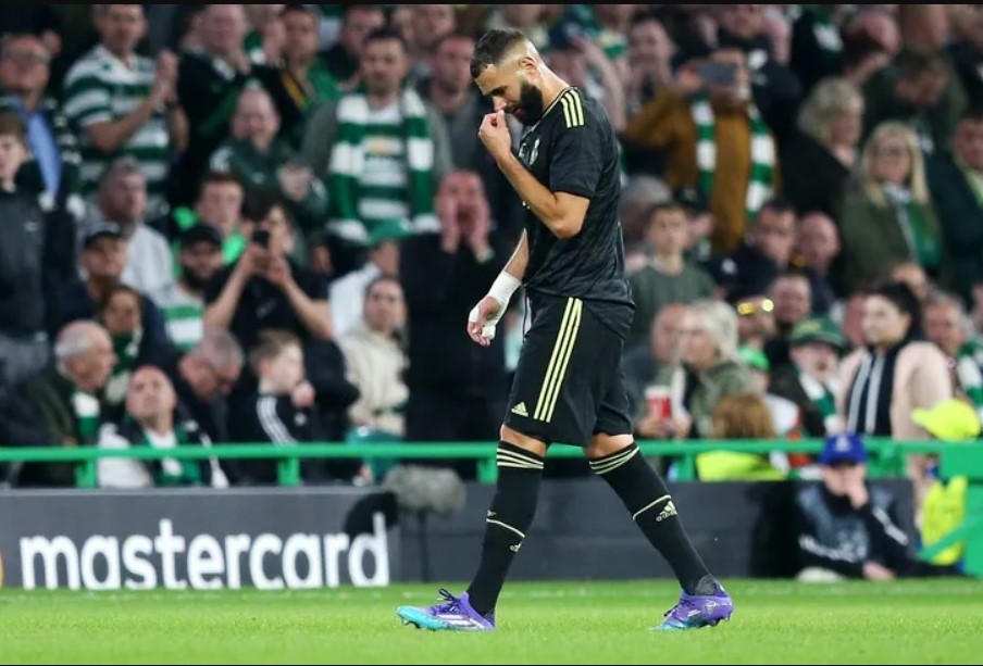 Benzema: doble lesión en el muslo pero no tiene la rodilla dañada