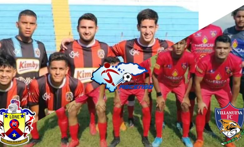 Lone FC se enfrenta al Villanueva en el Estadio "Cofra" Caballero