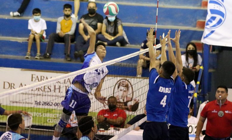 Nicaragua saca fácil triunfo sobre la Bicolor de voleibol Sub19