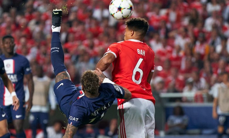 Benfica y PSG empatan en choque vibrante; Juventus se recupera
