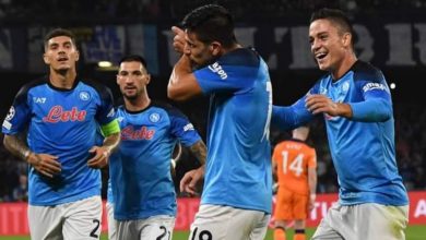 Napoli vence sin problemas al Rangers y se clasifica como primero