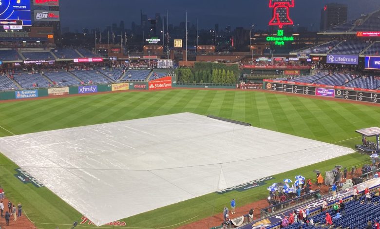 Phillies vs. Astros pospuesto por condiciones del clima