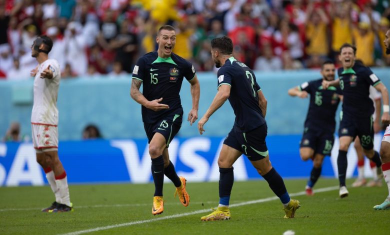 Australia vence a Túnez y consigue su tercer triunfo en Mundiales