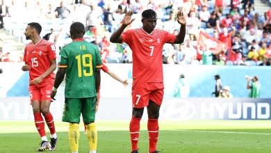 Suiza logra triunfo ante Camerún en su arranque mundialista