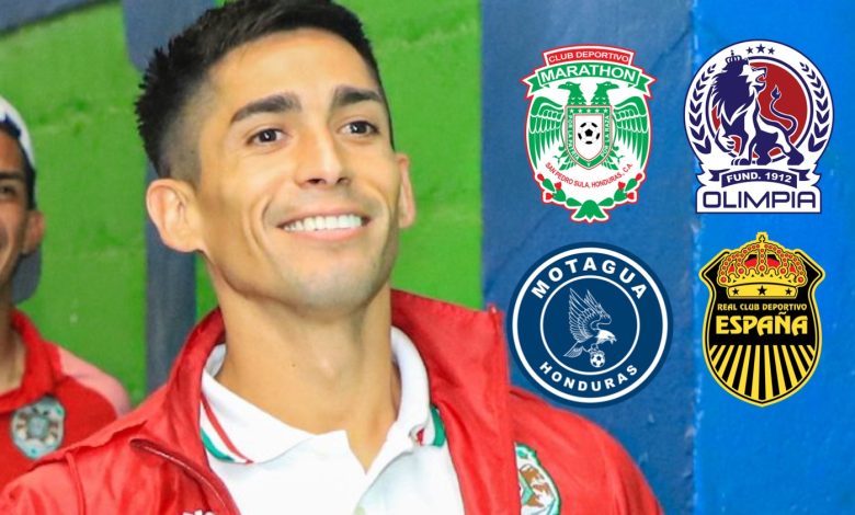 Juan Vieyra los clubes de Honduras que le han mostrado interés