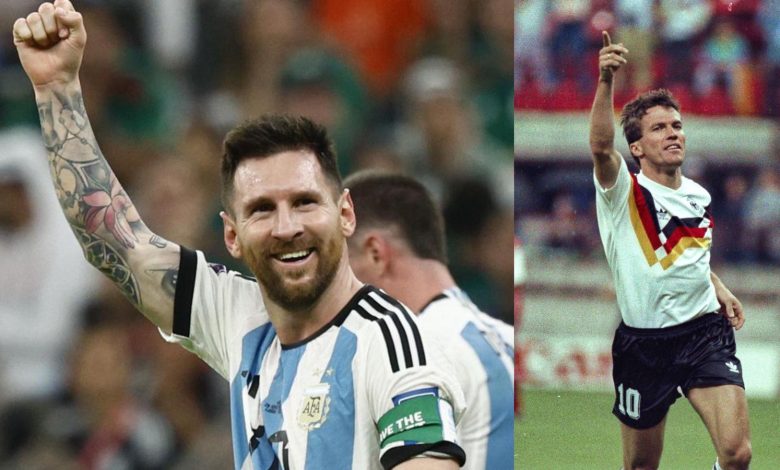Messi igualó a Matthäus como el jugador con más partidos en los Mundiales