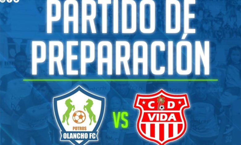 Olancho FC y CDS Vida preparan su primer partido de preparación