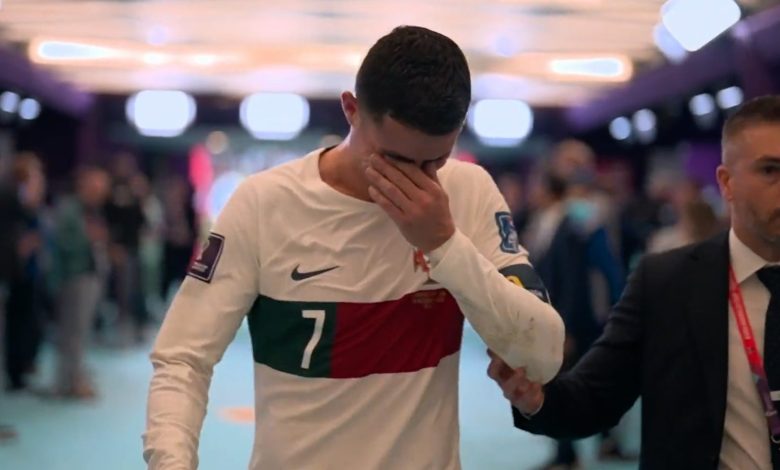 Cristiano se despide de su último Mundial en llanto y desconsolado