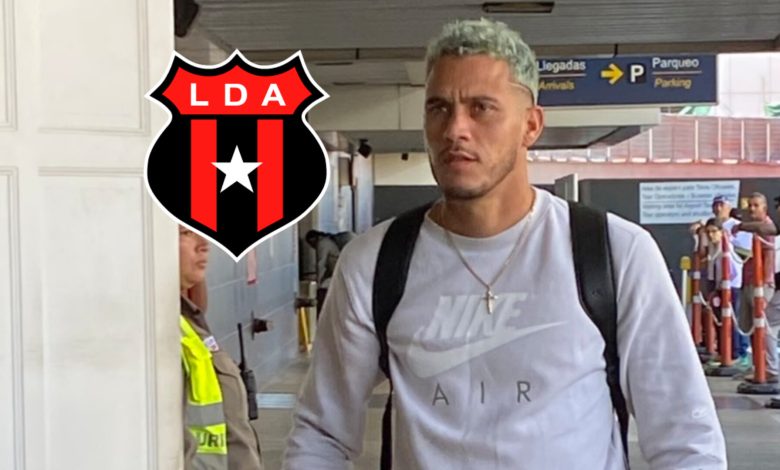 Ángel Tejeda arribó en Costa Rica para cerrar su llegada al Alajuelense